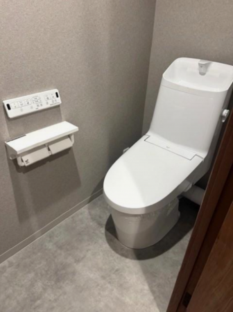 堺市堺区翁橋町、マンションのトイレ画像です