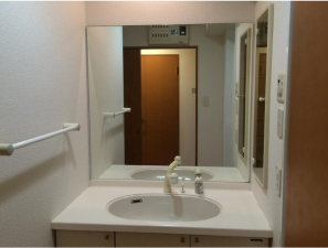 堺市堺区三宝町、中古一戸建ての洗面画像です