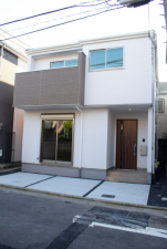 堺市堺区老松町、新築一戸建ての外観画像です