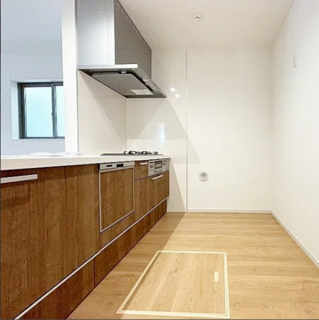 堺市堺区老松町、新築一戸建てのキッチン画像です