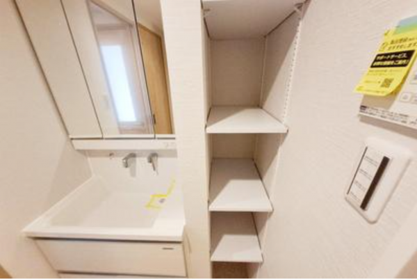 堺市堺区山本町、マンションの洗面画像です