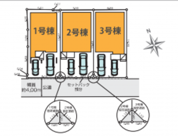 堺市堺区緑町、新築一戸建ての画像です