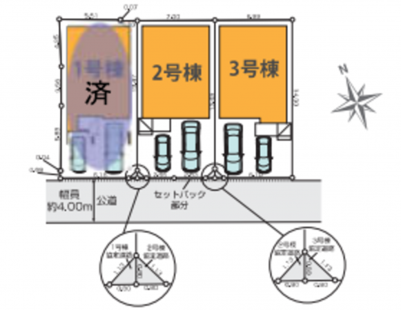 堺市堺区緑町、新築一戸建ての画像です