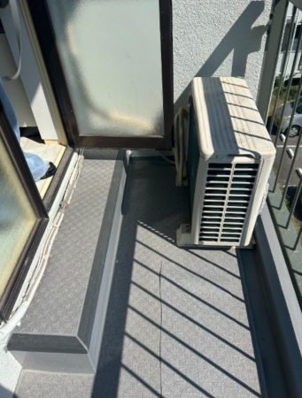 堺市堺区大浜南町、マンションのバルコニー画像です