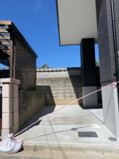 堺市堺区材木町東、新築一戸建ての外観画像です