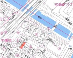 堺市堺区栄橋町、土地の画像です