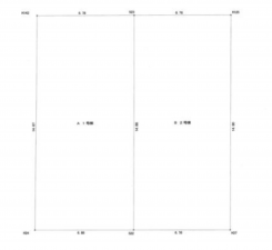 堺市堺区寺地町西、新築一戸建ての間取り画像です