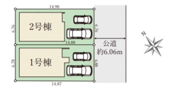 堺市堺区寺地町西、新築一戸建ての画像です