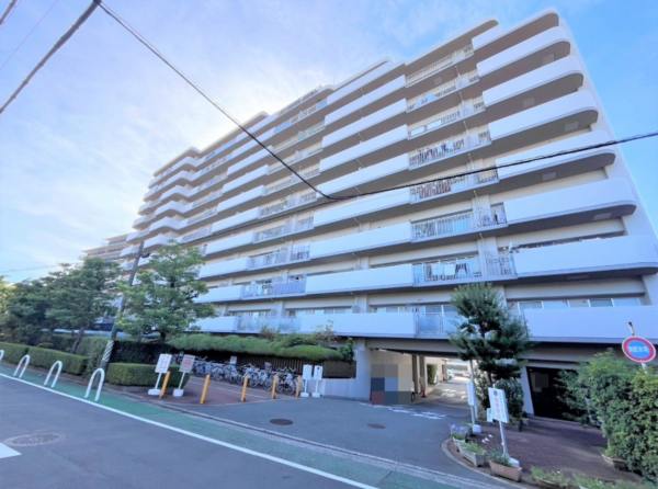 堺市堺区柏木町、マンションの外観画像です