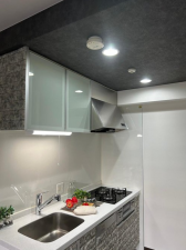 堺市堺区北安井町、マンションのキッチン画像です