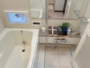 堺市堺区北安井町、マンションの風呂画像です