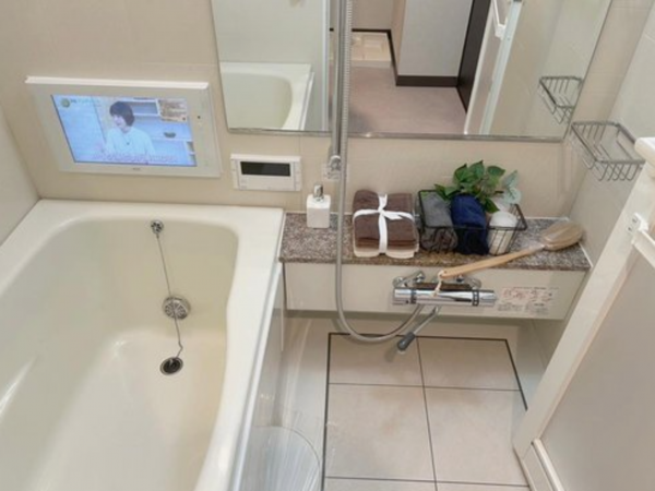 堺市堺区北安井町、マンションの風呂画像です