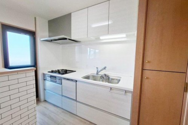 堺市堺区向陵中町、マンションのキッチン画像です