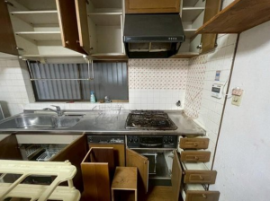 堺市堺区緑ヶ丘北町、中古一戸建てのキッチン画像です