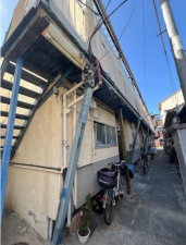 堺市堺区西湊町、収益物件/アパートの外観画像です