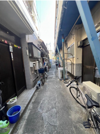 堺市堺区西湊町、収益物件/アパートの外観画像です