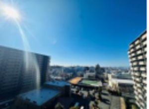 堺市堺区中安井町、マンションのバルコニー画像です