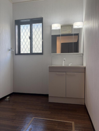 堺市堺区八千代通、中古一戸建ての洗面画像です