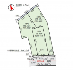 堺市堺区石津町、土地の間取り画像です