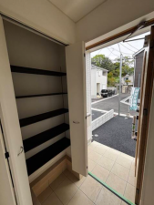 堺市堺区石津町、新築一戸建ての収納画像です