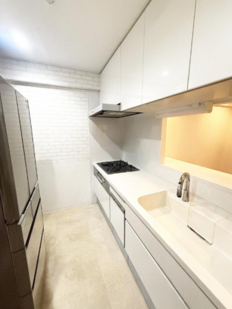 堺市堺区栄橋町、マンションのキッチン画像です