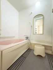 堺市堺区大浜北町、マンションの風呂画像です