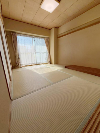 堺市堺区大浜北町、マンションの居間画像です