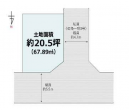 堺市堺区石津町、中古一戸建ての画像です