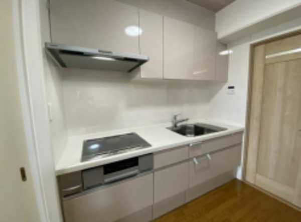 堺市堺区車之町西、マンションのキッチン画像です