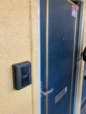 堺市堺区、マンションの玄関画像です