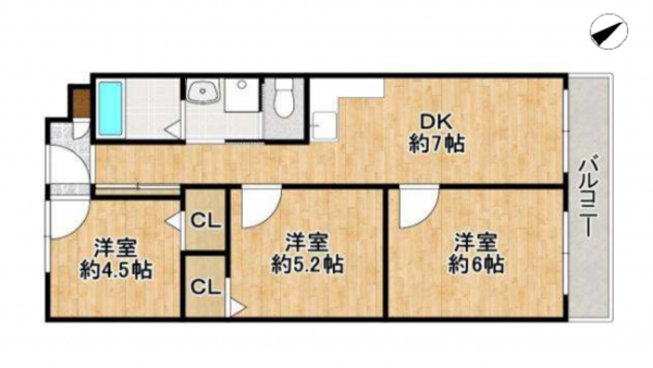 堺市堺区大浜北町、収益物件/その他の間取り画像です