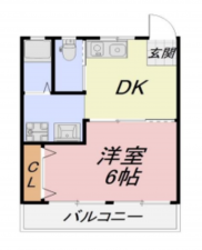 堺市堺区寺地町西、マンションの間取り画像です