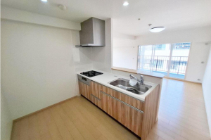 堺市堺区柏木町、マンションのキッチン画像です