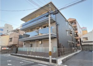 堺市堺区中安井町、収益物件/アパートの間取り画像です