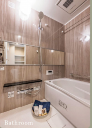 堺市堺区大町西、マンションの風呂画像です