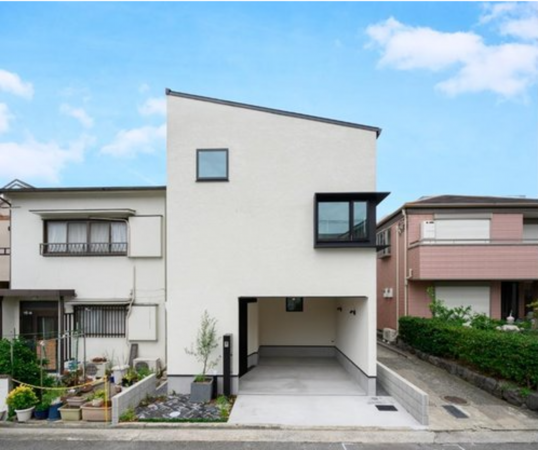 堺市堺区今池町、新築一戸建ての外観画像です