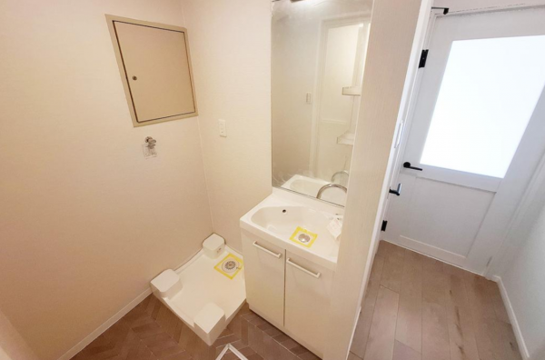 堺市堺区三宝町、マンションの洗面画像です