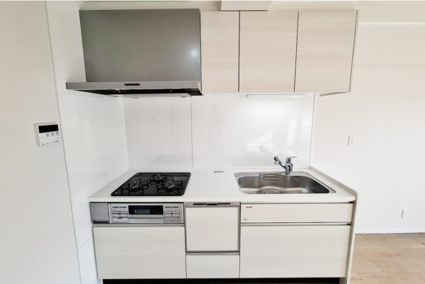 堺市堺区三宝町、マンションのキッチン画像です