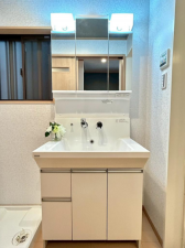 堺市堺区南田出井町、中古一戸建ての洗面画像です