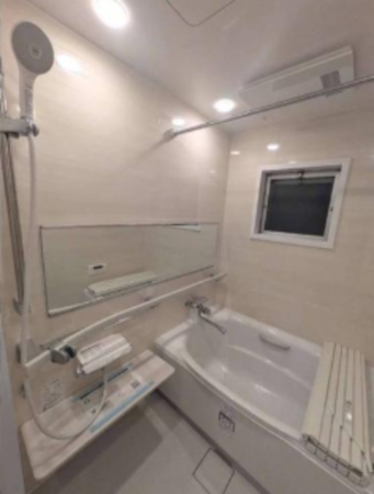 堺市堺区柏木町、マンションの風呂画像です
