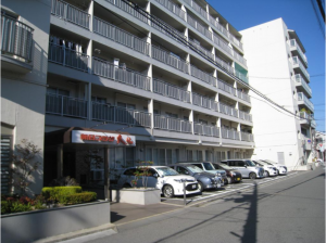 堺市堺区大仙中町、マンションの外観画像です