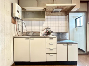 堺市堺区大浜中町、マンションのキッチン画像です