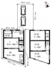 堺市堺区戎島町、中古一戸建ての間取り画像です