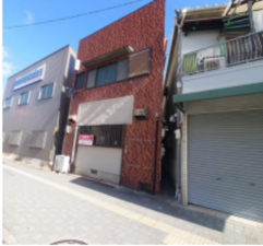 堺市堺区戎島町、中古一戸建ての外観画像です