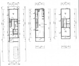 堺市堺区四条通、新築一戸建ての間取り画像です