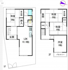 堺市堺区石津町、土地の間取り画像です