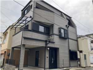 堺市堺区中安井町、中古一戸建ての外観画像です