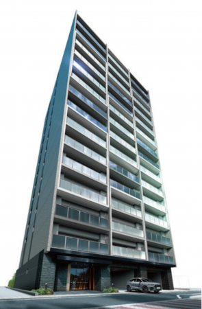 堺市堺区竜神橋町、マンションの外観画像です