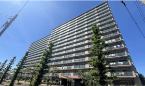 堺市堺区海山町、マンションの外観画像です