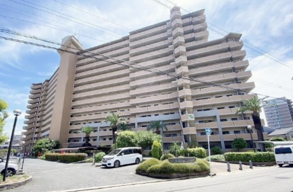 堺市堺区海山町、マンションの外観画像です